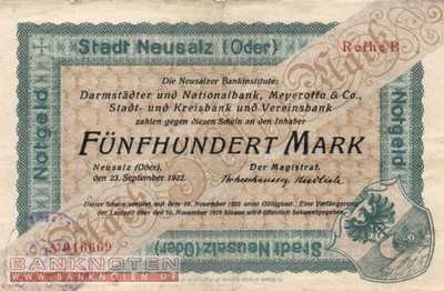 Neusalz - 500  Mark (#I22_3265-1a_F)