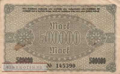 Auerbach - 500.000  Mark (#I23_0193a_VF)