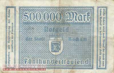 Bochum - 500.000  Mark (#I23_0475k_F)
