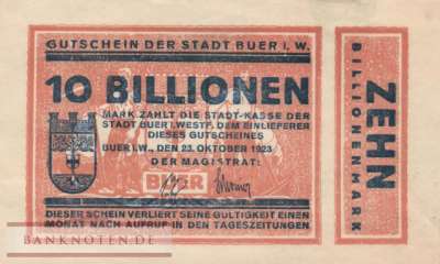 Buer - 10 Trillion Mark (#I23_0659g-5_XF)