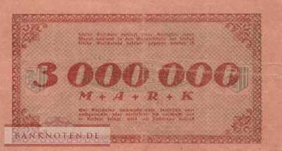 Dresden - 3 Millionen Mark (#I23_1072b_F)