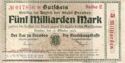 Dresden - 5 Billion Mark (#I23_1072f-2_VF)