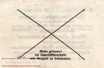 Dresden - 500.000  Mark (#I23_1096a-2_F)