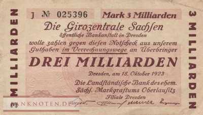 Dresden - 3 Milliarden Mark (#I23_1096d-3_F)