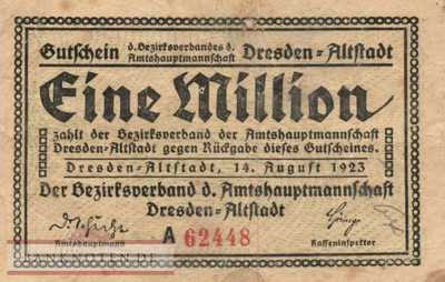 Dresden - 1 Million Mark (#I23_1120a_F)