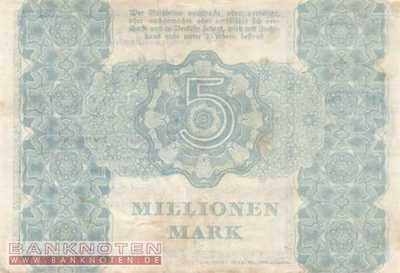 Dresden - 5 Million Mark (#I23_1120c_VF)