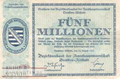 Dresden - 5 Millionen Mark (#I23_1120d_F)