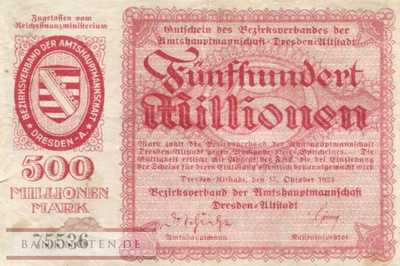 Dresden - 500 Million Mark (#I23_1120g_F)