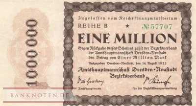 Dresden - 1 Million Mark (#I23_1121a_VF)