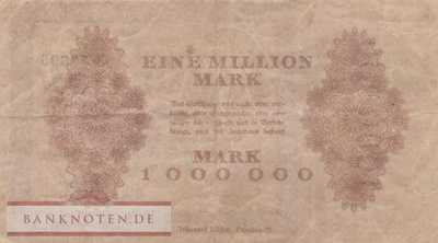 Dresden - 1 Million Mark (#I23_1121b_VF)