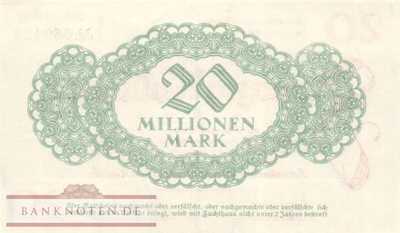 Dresden-Neustadt - 20 Million Mark (#I23_1121d-1_UNC)