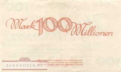 Dresden-Neustadt - 100 Million Mark (#I23_1121e-2_XF)