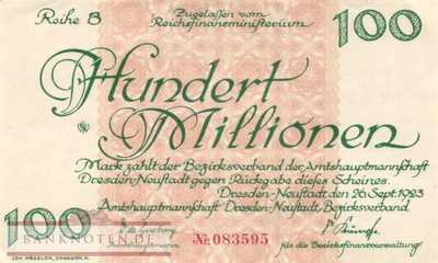 Dresden-Neustadt - 100 Million Mark (#I23_1121e-2_XF)