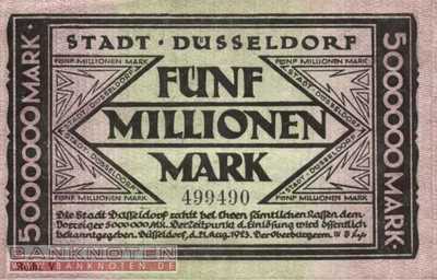 Düsseldorf - 5 Million Mark (#I23_1150r_VF)