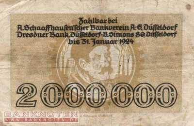 Düsseldorf - 2 Million Mark (#I23_1163a-2-1_F)