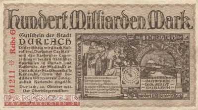 Durlach - 100 Milliarden Mark (#I23_1208c-2_VF)