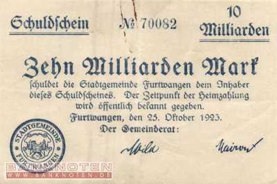 Furtwangen - 10 Billion Mark (#I23_1670e_XF)