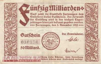 Furtwangen - 50 Milliarden Mark (#I23_1670i_VF)
