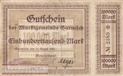 Garmisch - 100.000  Mark (#I23_1679a-1_F)