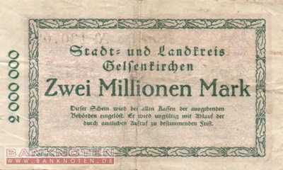 Gelsenkirchen - 2 Millionen Mark (#I23_1710r_F)