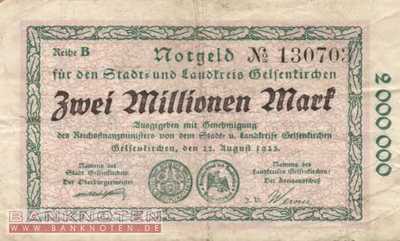 Gelsenkirchen - 2 Million Mark (#I23_1710r_F)