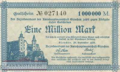 Glauchau - 1 Million Mark (#I23_1802a-1_XF)