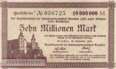 Glauchau - 10 Million Mark (#I23_1802a-3_XF)