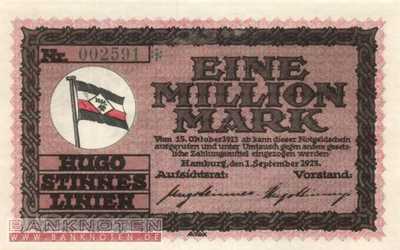 Hamburg - 1 Million Mark (#I23_2135b_UNC)