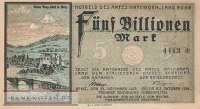 Hattingen-Ruhr - 5 Trillion  (#I23_2267c_UNC)