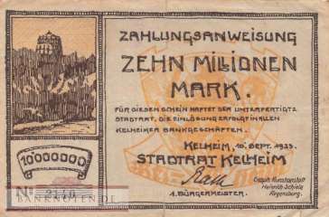 Kelheim - 10 Millionen Mark (#I23_2601b-1_VG)