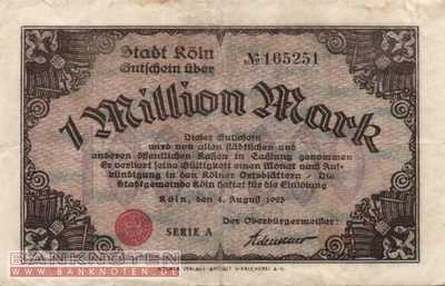 Köln - 1 Million Mark (#I23_2684h_VF)