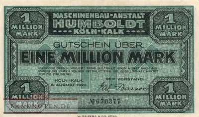 Köln-Kalk - 1 Million Mark (#I23_2730-1_AU)