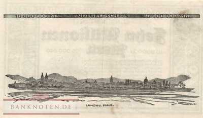 Landau - 10 Millionen Mark (#I23_2878c-3_XF)