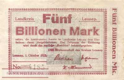 Lennep - 5 Trillion Mark (#I23_3215o-5_VF)