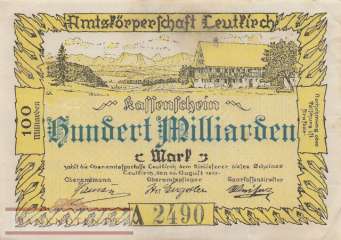 Leutkirch - 100 Milliarden Mark (#I23_3241c-5_VF)