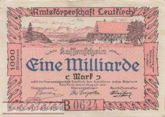 Leutkirch - 1 Milliarde Mark (#I23_3241d-2_F)