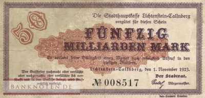 Lichtenstein-Callnberg - 50 Milliarden Mark (#I23_3250i_VF)