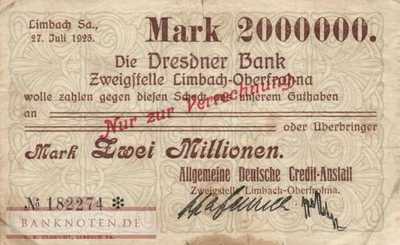 Limbach - 2 Million Mark (#I23_3274h-2-1_VG)