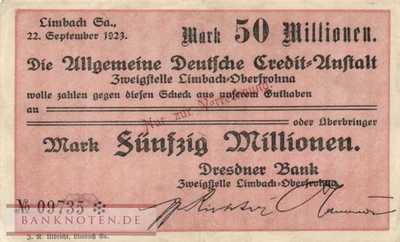 Limbach - 50 Million Mark (#I23_3276l-1_F)