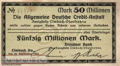 Limbach - 50 Million Mark (#I23_3276m-1_VF)