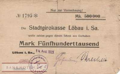 Löbau - 500.000  Mark (#I23_3303a_G)