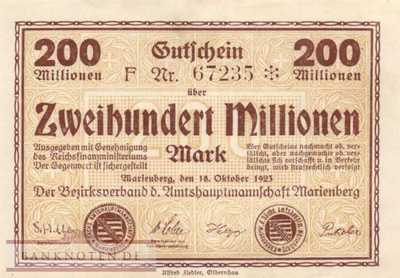 Marienberg - 200 Millionen Mark (#I23_3443d_XF)