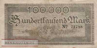 Meerane - 100.000  Mark (#I23_3484a-1_F)