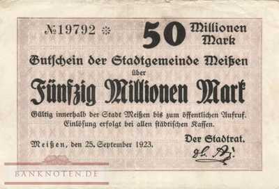 Meissen - 50 Millionen Mark (#I23_3505f_F)