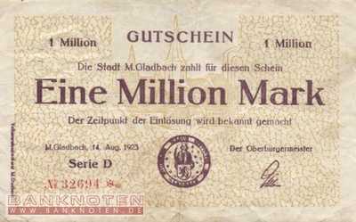 München Gladbach - 1 Million Mark (#I23_3675i_F)
