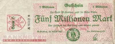 München Gladbach - 5 Million Mark (#I23_3675n_VG)