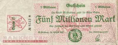 München Gladbach - 5 Millionen Mark (#I23_3675n_VG)