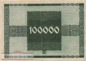 München Gladbach - 100.000  Mark (#I23_3681c_VF)