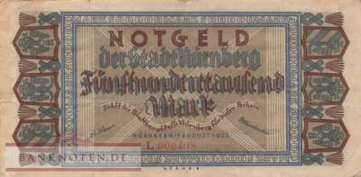 Nürnberg - 500.000  Mark (#I23_3970a_F)