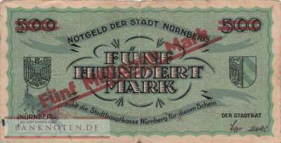 Nürnberg - 5 Millionen Mark (#I23_3970c-2_VG)